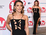 TV Choice Awards 2024: Strictly's Jowita Przystal puts on a racy display in a black cut-out gown at the star-studded event