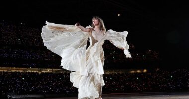 Taylor Swift (pictured) kicked off the first of her Sydney shows at Accor Stadium on Friday
