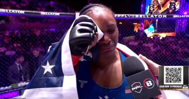 A tearful Claressa Shields said she almost felt her arm snap in PFL fight in Saudi Arabia