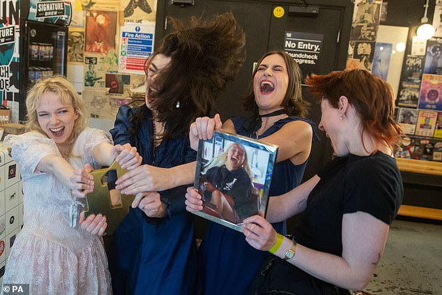 The Last Dinner Party's debut album, Prelude to Ecstasy went straight in at Number 1 on Friday night, knocking James Arthur out of the top spot