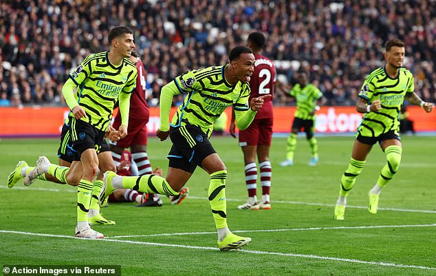 Thousands of West Ham supporters left at half-time during their heavy defeat by Arsenal