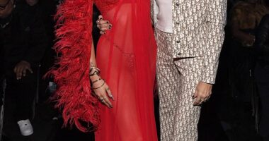 Tish Cyrus, 56, 'stole' husband Dominic Purcell from her estranged daughter, Noah Cyrus, 24, amid a family feud, a source told Us Weekly on Tuesday; Noah and Tish seen in 2020 in L.A.