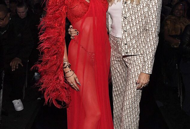 Tish Cyrus, 56, 'stole' husband Dominic Purcell from her estranged daughter, Noah Cyrus, 24, amid a family feud, a source told Us Weekly on Tuesday; Noah and Tish seen in 2020 in L.A.