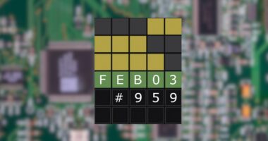 Today's Wordle Answer & Hints For February 3, 2024 (Puzzle #959)