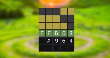 Today's Wordle Answer & Hints For February 8, 2024 (Puzzle #964)