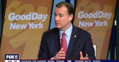 Tom Suozzi said Biden is 'old and there's no question about it' when speaking on Good Day New York Monday morning the day before the special election