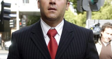 Tony Mokbel as pictured in his prime back in 2006 - the year he claims he fled Australia after receiving advice from disgraced lawyer Nicola Gobbo that he was about to be hit with three murder charges