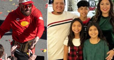 Travis Kelce donates $100K to 2 children injured in Kansas City Super Bowl parade shooting