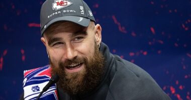 Travis Kelce was full of praise about his girlfriend Taylor Swift's upcoming album, The Tortured Poets Department, calling it 'unbelievable'
