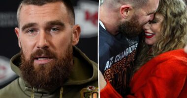 Travis Kelce will 'cherish' Taylor Swift PDA after AFC win