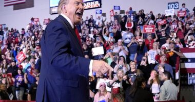 Donald Trump kept up his attacks on NATO Wednesday, accusing allied nations of failing to pay their fair share to support Ukraine against Russia