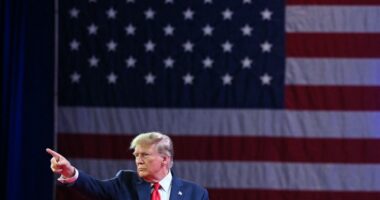 Trump tells Biden ‘you’re fired’ in rambling South Carolina victory speech: Live