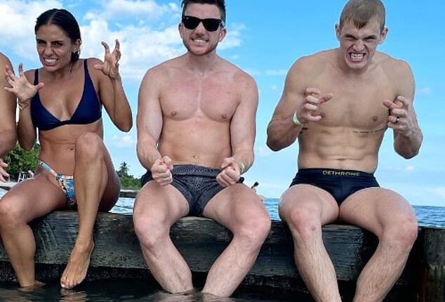 UFC fighter, Ian Machado Garry explains why he hired ex-husband of his wife Layla to be his nutritionist and travel the world with them