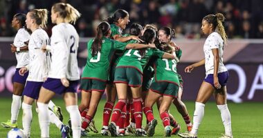 Mexico secured its second ever win over the USWNT on Monday night to snatch top spot in CONCACAF W Gold Cup Group A