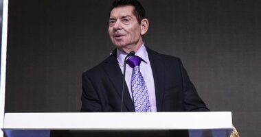 TKO Executive Chairman of the Board Vince McMahon is seen during a ceremony last week
