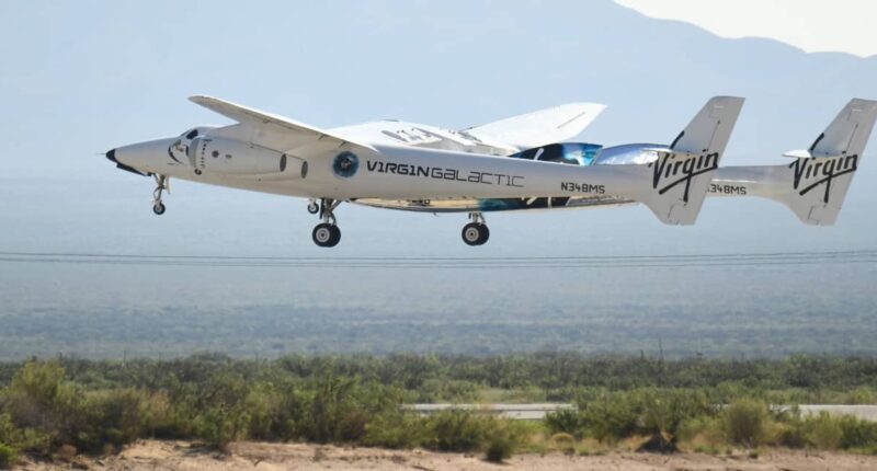 Virgin Galactic narrows losses, but the space-tourism stock drops