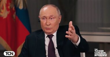 Vladimir Putin outrageously claimed last night that he was read to sign a deal to end the war with Ukraine 18 months ago but Boris Johnson scuppered the deal