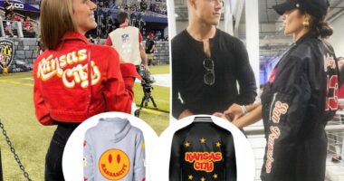 WAGs like Brittany Mahomes and Olivia Culpo go to BroDenim for custom game-day looks