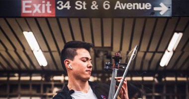 WATCH: NYC Subway Cellist Clobbered in Random Attack, Suspect Still at Large