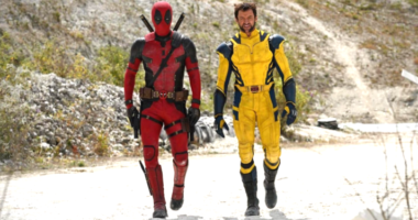 Ryan Reynolds and Hugh Jackman in Deadpool & Wolverine (2024)