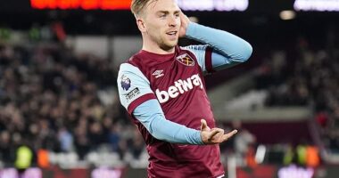 Jarrod Bowen scored the first hat-trick of his career to help West Ham beat Brentford
