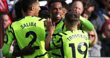 West Ham vs Arsenal LIVE: Premier League score and goal updates as William Saliba nets opener
