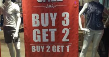 People from around the world have shared the worst design fails they have seen in a hilarious thread and Cheezburger.com collated the best - including a store which advertised selling two items for the rice of three and one item for the price of two