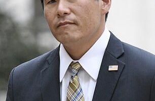 U.S. Attorney Robert Hur arrives at U.S. District Court