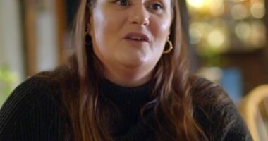 Amanda Burgess (pictured) from Clacton-on-Sea recalled the emotional moment that she discovered she was donor conceived