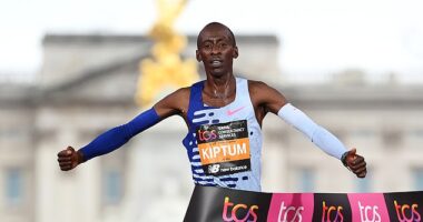 World marathon record holder Kelvin Kiptum, 24, 'dies in a car crash in Kenya', according to local reports... with his coach 'also killed in the accident'