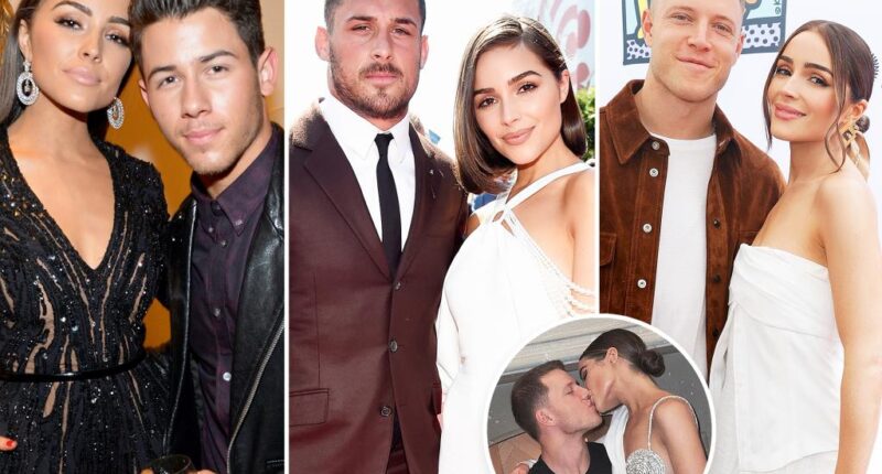 fiancé Christian McCaffrey, ex Nick Jonas and more