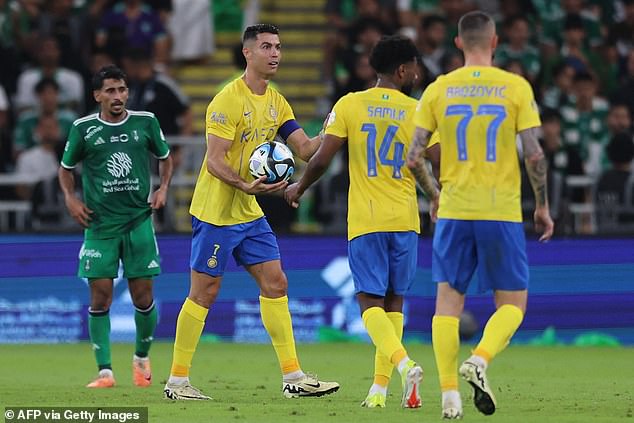 Cristiano Ronaldo scored his 50th goal for Al-Nassr with a penalty against Al-Hilal