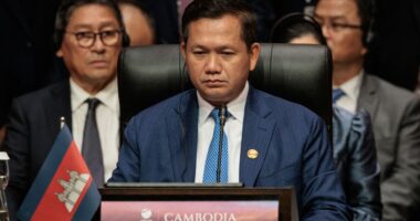 20 Cambodian soldiers killed in an ammunition explosion at a military base