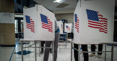 voting booths