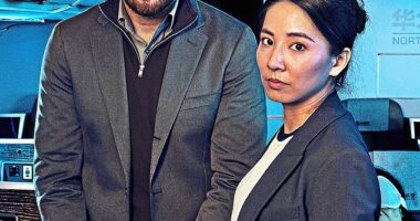 Richard Armitage plays Dr Matthew Nolan while Jing Lusi plays detective Hana Li