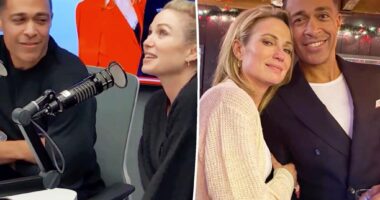 Amy Robach and T.J. Holmes are talking about getting married