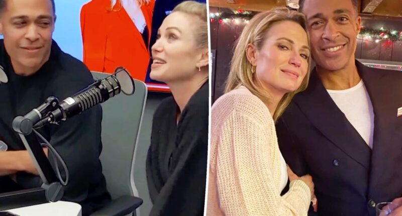 Amy Robach and T.J. Holmes are talking about getting married
