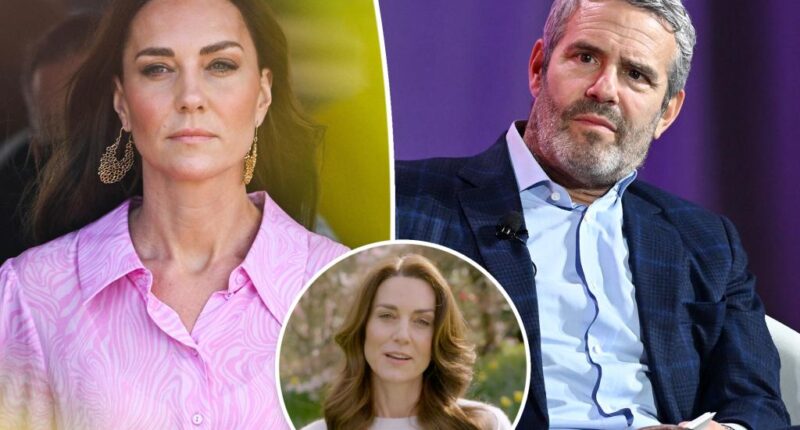 Andy Cohen reacts to Kate Middleton's cancer diagnosis