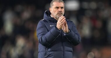 Tottenham boss Ange Postecoglou hopes his side can mount a title challenge next year