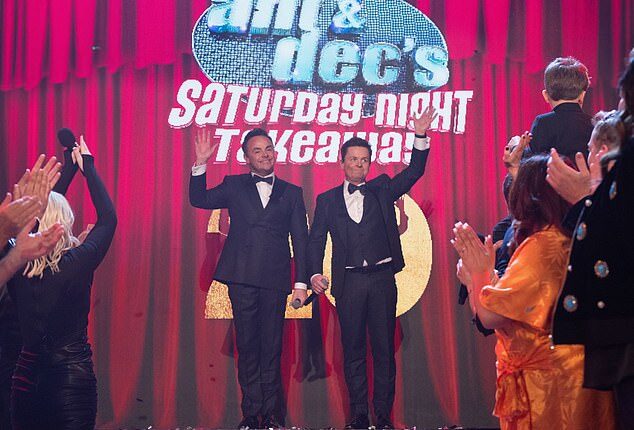 Ant McPartlin and Declan Donnelly choked back tears as they said an emotional farewell at the end of the final Saturday Night Takeaway this weekend after 22 years