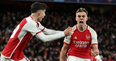 Arsenal 2-2 Bayern Munich - Champions League quarter-final LIVE: Live score, team news and updates as Leandro Trossard levels tie after Harry Kane gave Germans lead