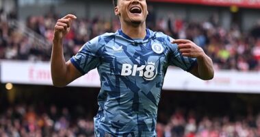 Ollie Watkins capped a fine performance with a goal as Aston Villa beat Arsenal 2-0 at the Emirates on Sunday