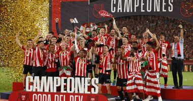 Athletic Bilbao won the Copa del Rey after beating Mallorca in a dramatic penalty shootout