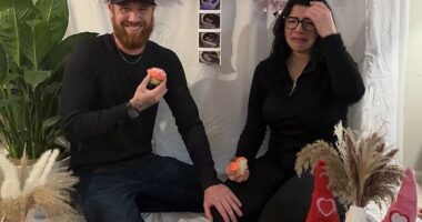 This is the awkward moment Nicole Smith burst out crying when she realised she was having another boy at her gender reveal