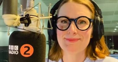 BBC Radio news host Clare Runacres, who was diagnosed with skin cancer while at university and, nearly ten years later, given the devastating news that her cancer had returned said she read the positive news this morning about a potential 'game-changing' jab for melanoma patients with 'tears in my eyes'