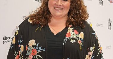 The face behind Martha Scott in Baby Reindeer, Jessica Gunning (pictured), has urged viewers to stop searching the the real-life Martha