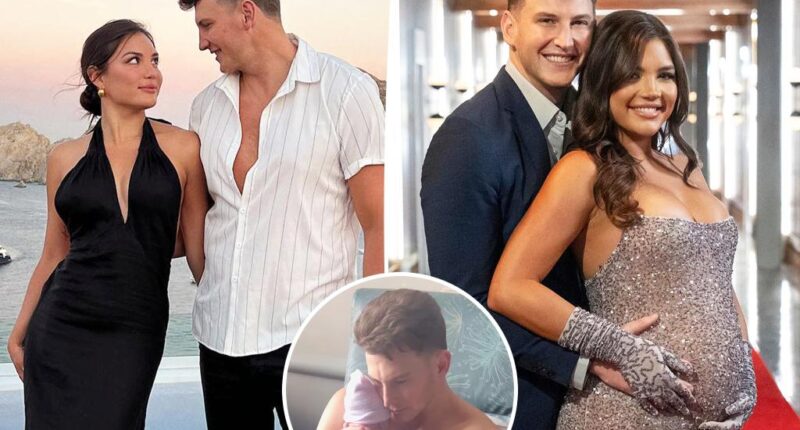 'Bachelorette' star Blake Horstmann welcomes first baby with 'Love Is Blind' alum Giannina Gibelli