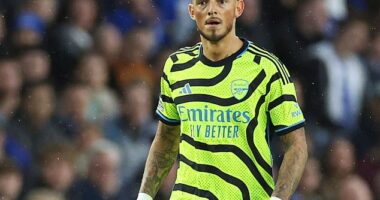 Arsenal defender Ben White was slammed for a 'pathetic' dive against former club Brighton