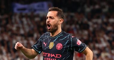 Bernardo Silva gave Manchester City the perfect start at Real Madrid from a free-kick