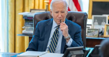 Senator Bernie Sanders slammed President Joe Biden for hypocrisy over his multiple statements of anger at Prime Minister Benjamin Netanyahu and his actions in Gaza while continuing to support military aid for Israel. 'As you know there have been a lot of statements. I mean, one day "I'm angry," the president is angry at Netanyahu. The next day he's "very angry" and the next day he's "very very angry." So what?' the Vermont Senator said in a blistering critique of the White House response.